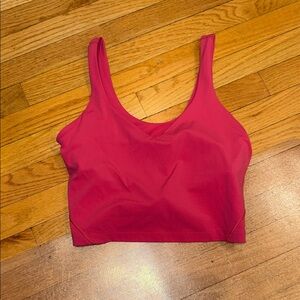 lululemon athletica Red Tank Top